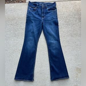 American Eagle women’s super stretch bootcut jeans size 12 regular